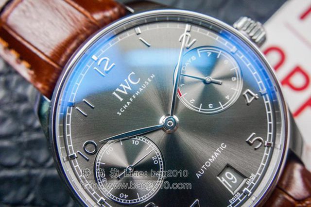 IWC手錶 萬國IWC葡萄牙系列 七日鏈 葡七 萬國自動機械表 萬國高端男士腕表  hds1554